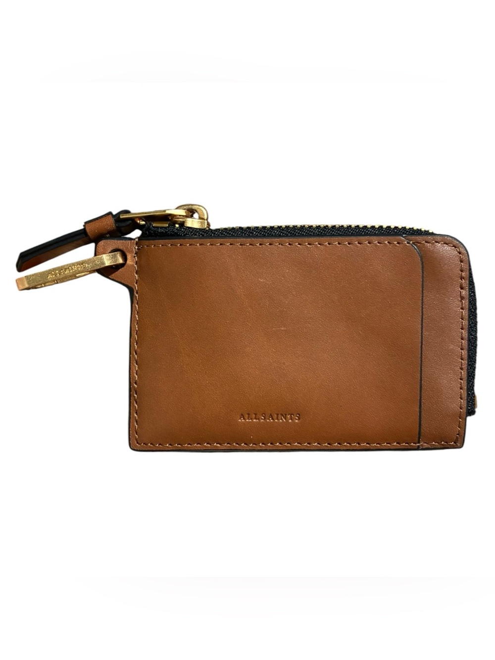 Allsaints Remy Wallet Sepia Brown